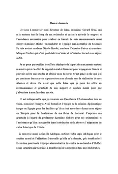 Le Monde Arabe dans la diplomatie turque