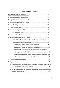 Le Monde Arabe dans la diplomatie turque
