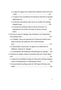 Le Monde Arabe dans la diplomatie turque