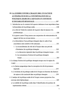 Le Monde Arabe dans la diplomatie turque