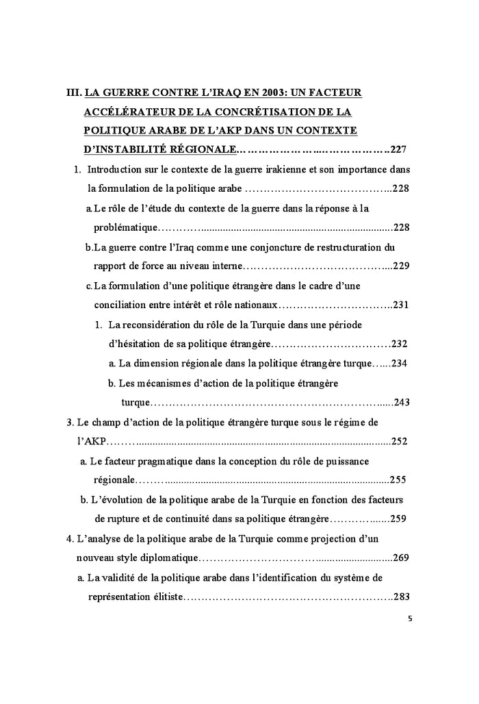 Le Monde Arabe dans la diplomatie turque