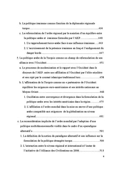 Le Monde Arabe dans la diplomatie turque