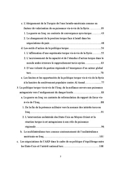 Le monde arabe dans la diplomatie turque