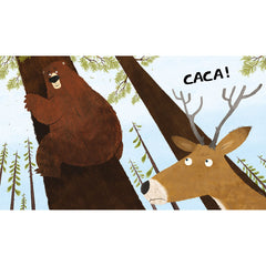 Est-ce qu'un ours fait caca dans les bois ?