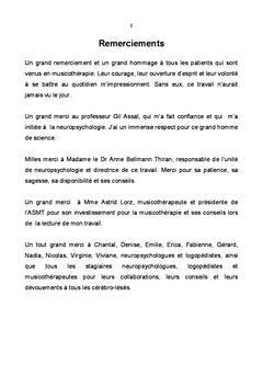 L'apport de la musicothérapie en neuropsychologie