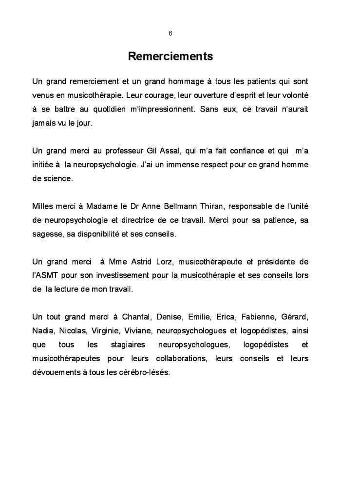 L'apport de la musicothérapie en neuropsychologie