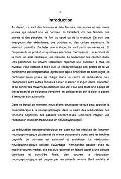 L'apport de la musicothérapie en neuropsychologie