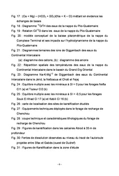 Particularités des aquifères sahariens dans les exutoires tunisiens