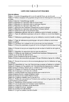 Étude sur les besoins de la mise en place des homes des vieillards