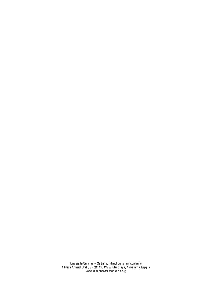 La modernisation des finances publiques au Tchad