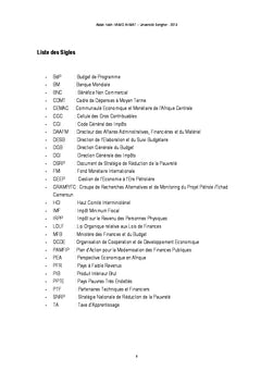 La modernisation des finances publiques au Tchad