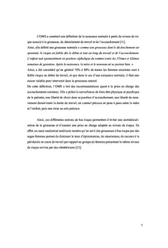 Surmédicalise t-on les grossesses à bas risque en maternité niveau 3