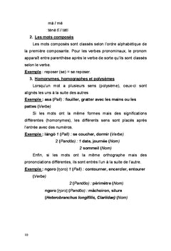 Lexique illustré sängö-français - français-sängö