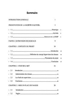 Console d'administration reseau