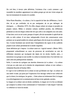 L'interculturalité en cours de français langue etrangère (fle)