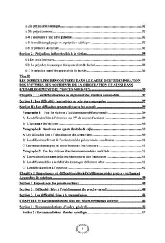 Le Contentieux Juridique dans le règlement des sinistres automobiles.2