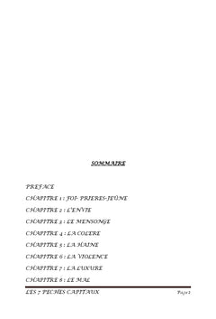 Les 7 PeCHeS capitaux