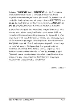Les 7 PeCHeS capitaux