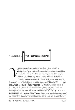 Les 7 PeCHeS capitaux