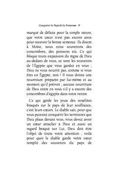 Conquerir le Pays de la Promesse