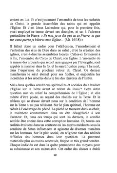Comprendre l'Église