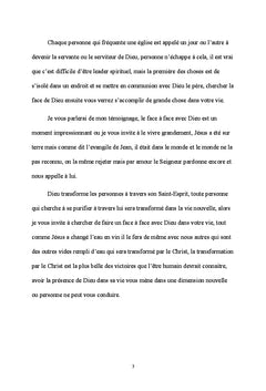 Une rencontre avec Dieu