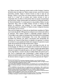 Eglise disciple ou le projet ecclesiologique de Mgr. Romero