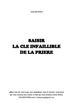 Saisir la cle infaillible de la priere