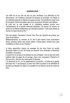 Saisir la cle infaillible de la priere
