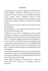 Ministère public de Jésus dans Jean (1-12)