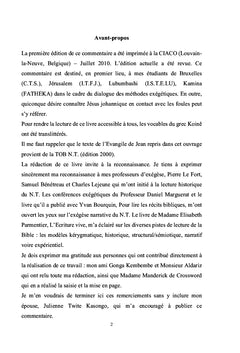 Ministère public de Jésus dans Jean (1-12)