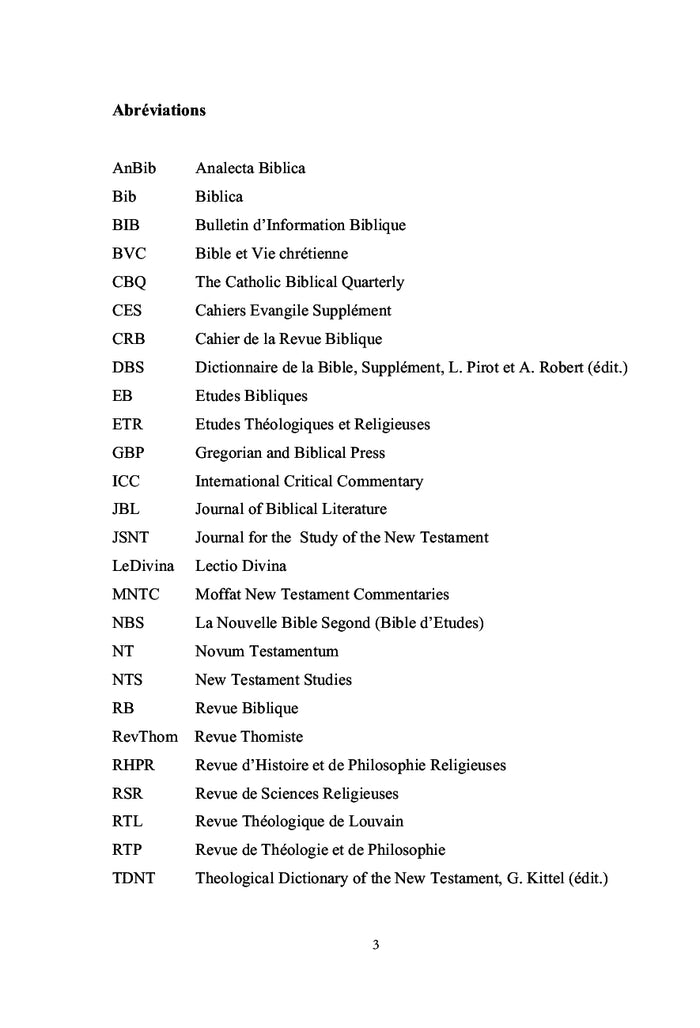 Ministère public de Jésus dans Jean (1-12)