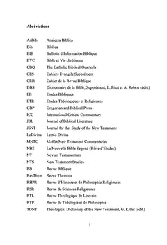 Ministère public de Jésus dans Jean (1-12)