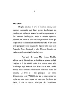 Les prieres de l'intercession et de l'accompagnement spirituel