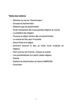 Les Leaders Religieux contre la discrimination