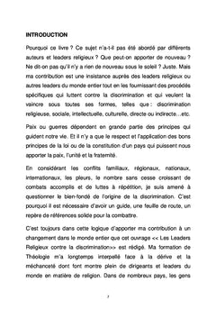 Les Leaders Religieux contre la discrimination