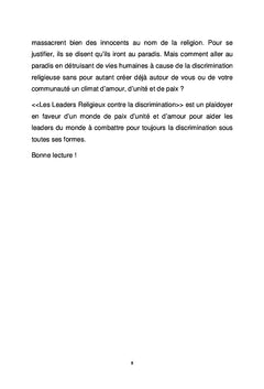 Les Leaders Religieux contre la discrimination