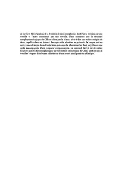 Aspects de la Phonologie du Créole haïtien