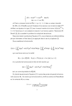 Existence et Multiplicite des Solutions du Probleme du Type Q-courbure