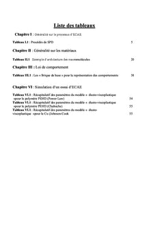 Simulation par éléments finis du processus d'ECAE pour différents modèles de matériaux