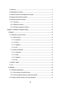Etude des impacts agro-pédologiques des apports de fertilisants