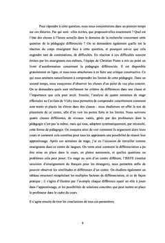 La pedagogie differenciee, entre theorie et pratique