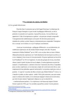 La pedagogie differenciee, entre theorie et pratique