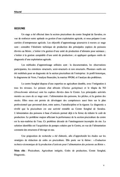 Gestion piscicole au centre Songhaï de SAVALOU