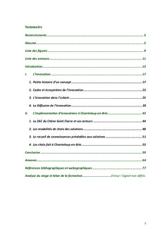 L'implementation de l'innovation