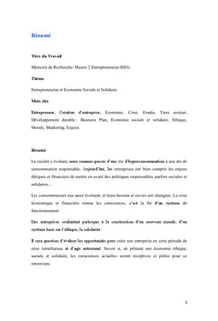 Entreprendre en Période de crise