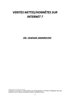 Verites nettes / honnetes sur Internet