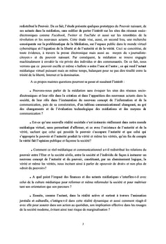 Verites nettes / honnetes sur Internet