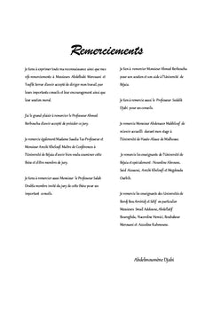 Etude Mathématique de systèmes modélisant des phénomènes mécaniques
