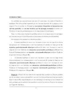 Etude Mathématique de systèmes modélisant des phénomènes mécaniques